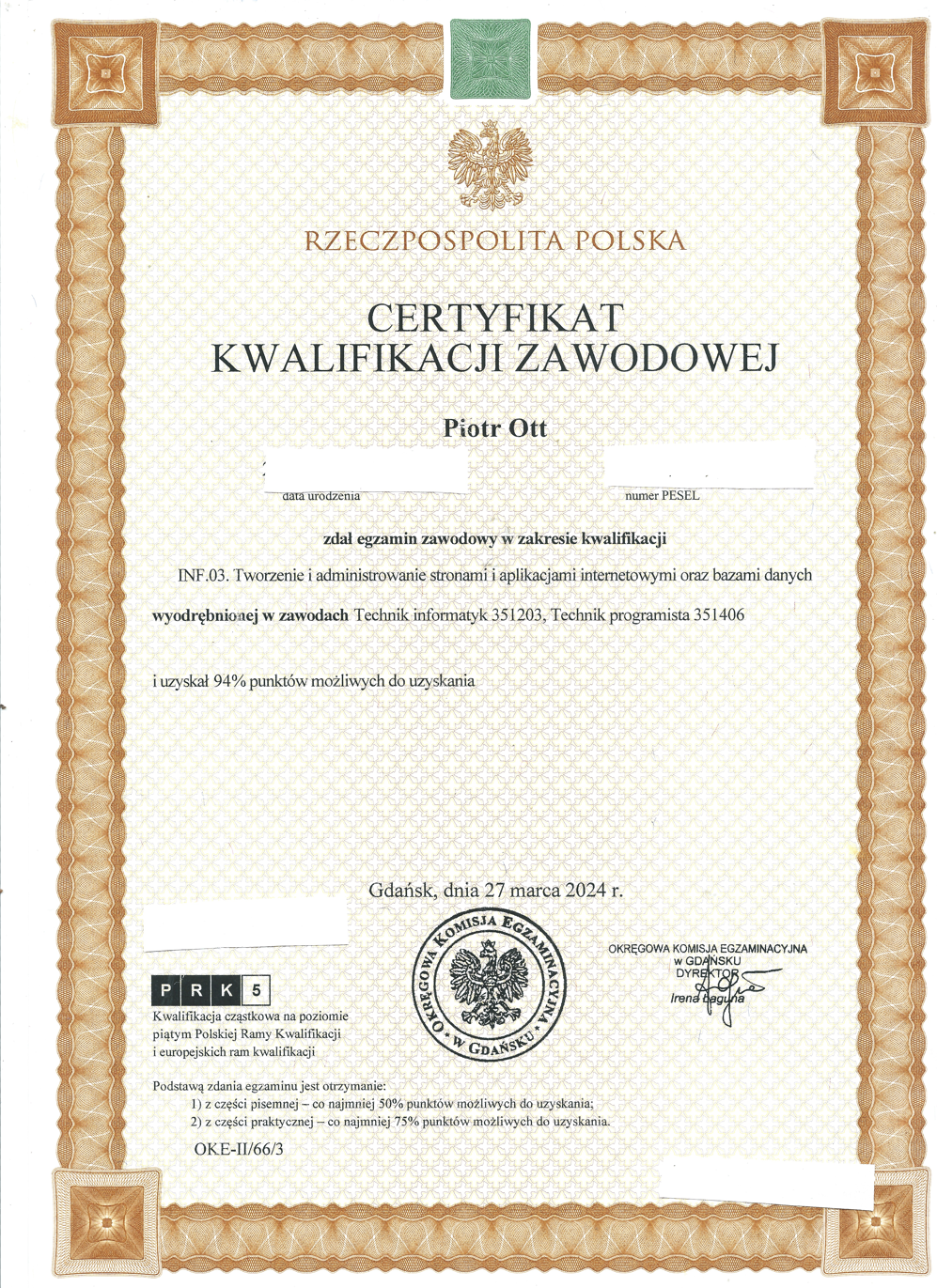 inf03 diploma